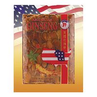 HSU’s Ginseng SKU 0146-8 | Red Jumbo 5 Years Slices | Cultivated Red American Ginseng from Marathon County, Wisconsin USA | 许氏花旗参 | 8 oz Box, 西洋参