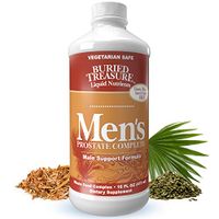 Buried Treasure: Men's Prostate Complete - Natural Herbal Formula Supplement w/ Saw Palmetto, Pygeum Bark, & Stine Nettles to Support Healthy Urinary & Prostate Function -  16 oz