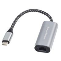 USB C to Ethernet Adapter, Type C Portable 1-Gigabit Network Hub, 10/100/1000 Mbps, for MacBook Pro 2016/2017/2018, ChromeBook, XPS, and More