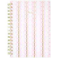 Lillian Farag 2020 Weekly & Monthly Planner, 5-1/2" x 8-1/2", Small, Pink Dot String (1327-200)