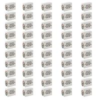 50pc Exell 411A Alkaline 15V Battery Replaces NEDA 208, 10F20, BLR121