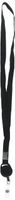 Advantus Retractable Badge Reel & Lanyard, Black, 12/BX, Black (97132)