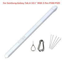 Stylus S Pen for Galaxy P580 Pen, Stylus Touch S Pen for Samsung Galaxy Tab A 10.1 2016 SM-P580 P580 P585 Replacement Tips/Nibs+Eject Pin (White)