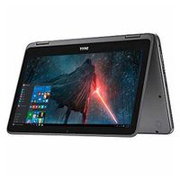 Dell Inspiron Business 2 in 1 Laptop PC 11.6" Touchscreen Intel Pentium N3710 Quad-Core Processor 4GB RAM 500GB HDD Wifi HDMI Bluetooth Webcam Windows 10-Gray