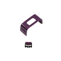 LICHIFIT Plastic Band Clip with Button Charging Clasp Replacement for Fitbit Charge HR Activity Tracker