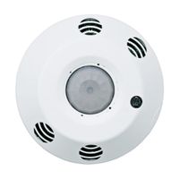 Leviton ODC15-IDW ODC Series 1500 Sq. Ft. Passive Infrared Ceiling-Mount Occupancy Sensor, 120-277 Volt, White