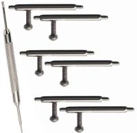 for Fitbit Inspire Pins/Inspire HR Pins Quick Release Spring Bars 6PCS - 10mm Stainless Steel Watch Band Pins Diameter 1.5mm + Spring Bar Tool for Fitbit Inspire/Inspire HR Smartwatch by Olytop