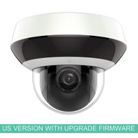 LINOVISION 4MP HD Mini PTZ IP Camera DS-2DE2A404IW-DE3 OEM Hikvision Compatible H.265+ Pan/Tilt/Optical Zoom 4X 2.8-12mm Audio Interface Support 256G SD Card US Version with Upgradable Firmware