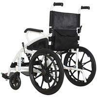 YHLZ Foldable Wheelchair Disabled Trolley Portable Travel Elderly Scooter Folding Mobile Device for Indoor and Outdoor Transportation 104 69 93cm,16.6kg