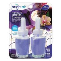 Electric Scented Oil Refill, Midnight Woods/vanilla, 0.67oz Jar, 2/pk, 6 Pk/ctn