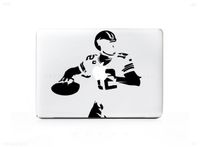 Quarterback Football Throw Sticker Decal For MacBook Pro