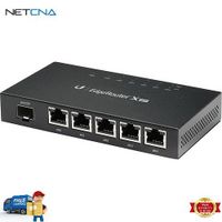 ER-X-SFP EdgeRouter X and Free 6 Feet Netcna HDMI Cable - By NETCNA