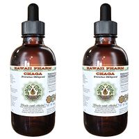 Chaga Alcohol-Free Liquid Extract, Chaga (Inonotus obliquus) Whole Mushroom Dried Glycerite 2x2 oz