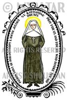 St Katharine Drexel for Philanthropy & Racial Justice 4"x6" Set of 6 Linen Postcards
