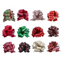 Queenbox Wrap Ribbon Pull Bows, Easy and Fast Gift Wrapping Accessory, Bows, Baskets, Wine Bottles Decoration, Gift Wrapping Decoration
