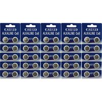 (50) AG12 Watch Batteries - SR621, SR621SW, 364, 164