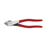 Klein Tools D248-8 Diagonal Cutters, Multi Purpose High Leverage Linesman Pliers with Angled Head, Standard Cut, 8-Inch Short Jaw