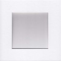 Pack of 5 10x10 Square White Picture Mats with White Core Bevel Cut for 6x6 Pictures