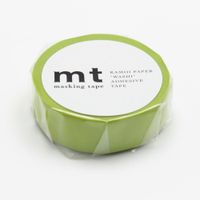 MT Solids Washi Paper Masking Tape: 3/5"x33' / Wakanae, Sapling (MT01P189)