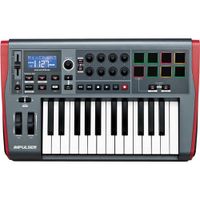 Novation Impulse 25 USB Midi Controller Keyboard, 25 Keys