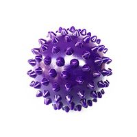 Massage Ball, Spiky Deep Tissue Back Massage,Foot Massager, All Over Body Deep Tissue Muscle Therapy,Compact Muscle Roller,Ergonomic Design Stress Relief Yoga Massager (Purple)
