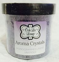 Ooh La Lamp Aroma Crystals Monogrammed Linens Lavender