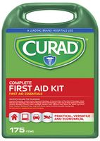 Curad Complete Kit In Hard Case, 175 Count