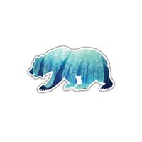 Forbidden Forrest Bear Decal Stickers for Laptops Water Bottles [Premium Matte Vinyl] ...