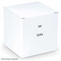 3M ScotchCode SDR-4 Polyester Film Wire Marker Tape Refill Roll, Legend "4", White
