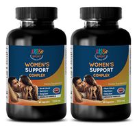 Menopause Energy Supplement - Women’S Support Complex Advanced Formula - Black Cohosh Capsules - 2 Bottles (120 Capsules)