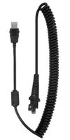 Tangle Free USB Curly Cord Replacement Cable for Nuance PowerMic III