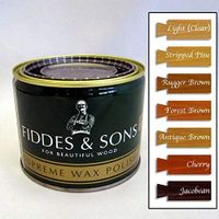 Fiddes & Sons Furniture Supreme Wax Polish - Clear (Light) by Fiddes