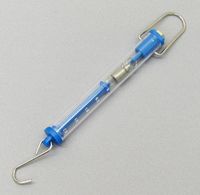 SEOH Spring Scale Tubular 2N / 200g Color Coded Calibrated in Newtons and Grams