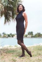Total Support Sheer Knee High, 18 - 21 mmHg (X-Large, Mystic Black)