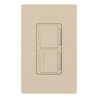 Lutron MA-L3T251-ST Maestro 300 Watt Single Pole Dimmer And Timer Switch, Stone