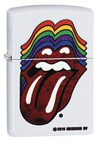 Zippo The Rolling Stones White Matte Lighter