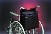 EZ-ACCESSORIES Packs, Pouches & Covers, Whlchr Carryon Pch Blk, (1 EACH, 1 EACH)