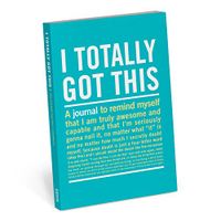Knock Knock I Totally Got This Mini Inner-Truth Journal (Small, 4 x 5.75-inches)