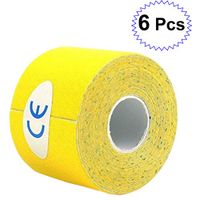ROSENICE Kinesiology Tape Set Therapeutic Sports Physio Therapeutic 500x2.5cm 6pcs