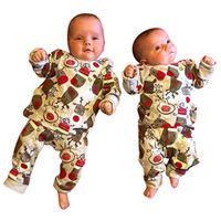 Driuankeji Unisex Baby Pajamas Infant Kids Shirt and Pants 2-Piece PJ Set Sleepwear Christmas Outfit White