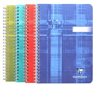 8546C Clairefontaine Notebook A5, Lined, Pack of 5 Sheets, 90, Assorted Colours