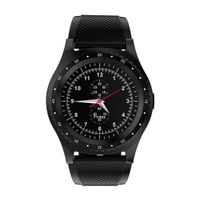 Foshin Unisex Casual Round Shape LCD Screen Buckle Closure Smart Watch Smart Watches