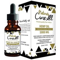 Premium & Powerful Hemp Extract 5000mg, Natural Herbal Hemp Drops, Soothing Mint, 1 Pack