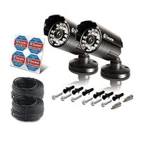 Swann Pro Security High Resolution Waterproof Day/Night Camera - Twin Pack