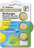 Arkopharma Arko Essentiel Recharges Clic Clac Band Anti-Mosquitoes Mosquitox
