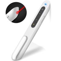 DinoFire Wireless Presenter, Hyperlink Volume Control Presenter RF 2.4GHz PowerPoint Clicker Presentation Remote Control