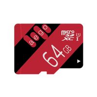 AEGO 64GB Micro SD Card Class 10 MicroSD Memory Card 2 Pack UHS-1 for Samsung Galaxy/GoPro/Wyze Cam with Adapter-2 Pack U1 64GB