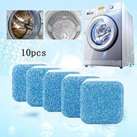 Cascat 10Pcs Household Washing Machine Cleaners,Deep Cleaning Descaler for Washing Machine Tank Cleaning Sheet