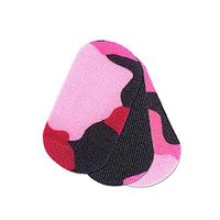 Epi-Derm Camo - 1.2 x 2.75 in - (3 Pack) (Pink) Silicone Scar Sheets from Biodermis