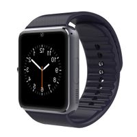 GT08 Smart Watches,Bluetooth Smart Watch Anti-Lost Touch Screen with Camera,Cell Phone Watch with Sim Card Slot,Smart Wrist Watch Compatible with Android Phones iOS for Kids Men Women (Black)